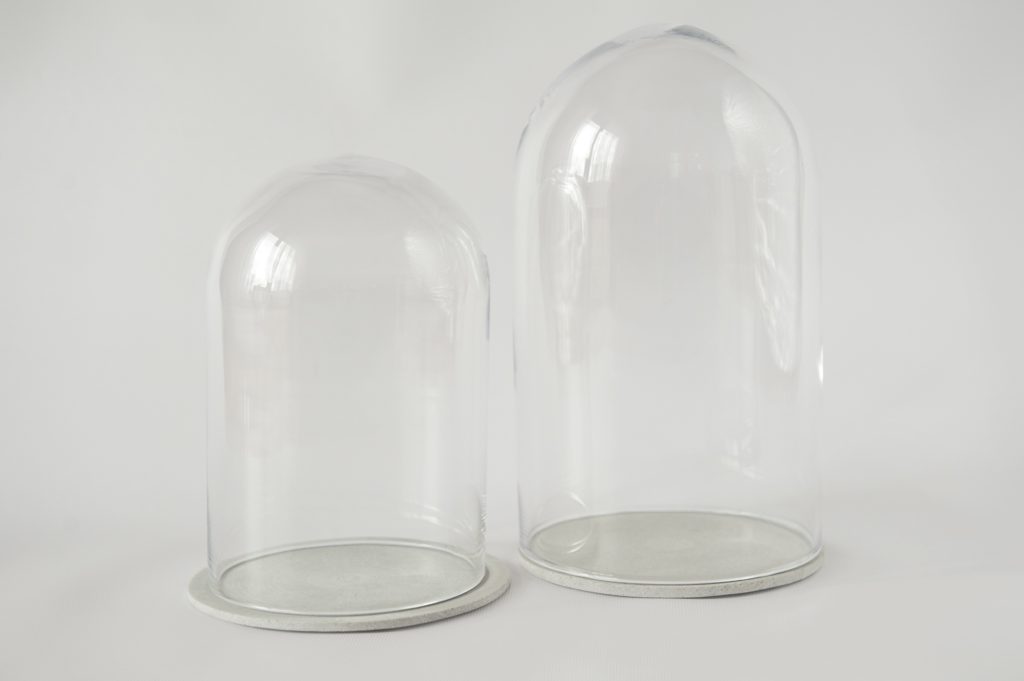 klosz szklany osłonka w kształcie kopuły
